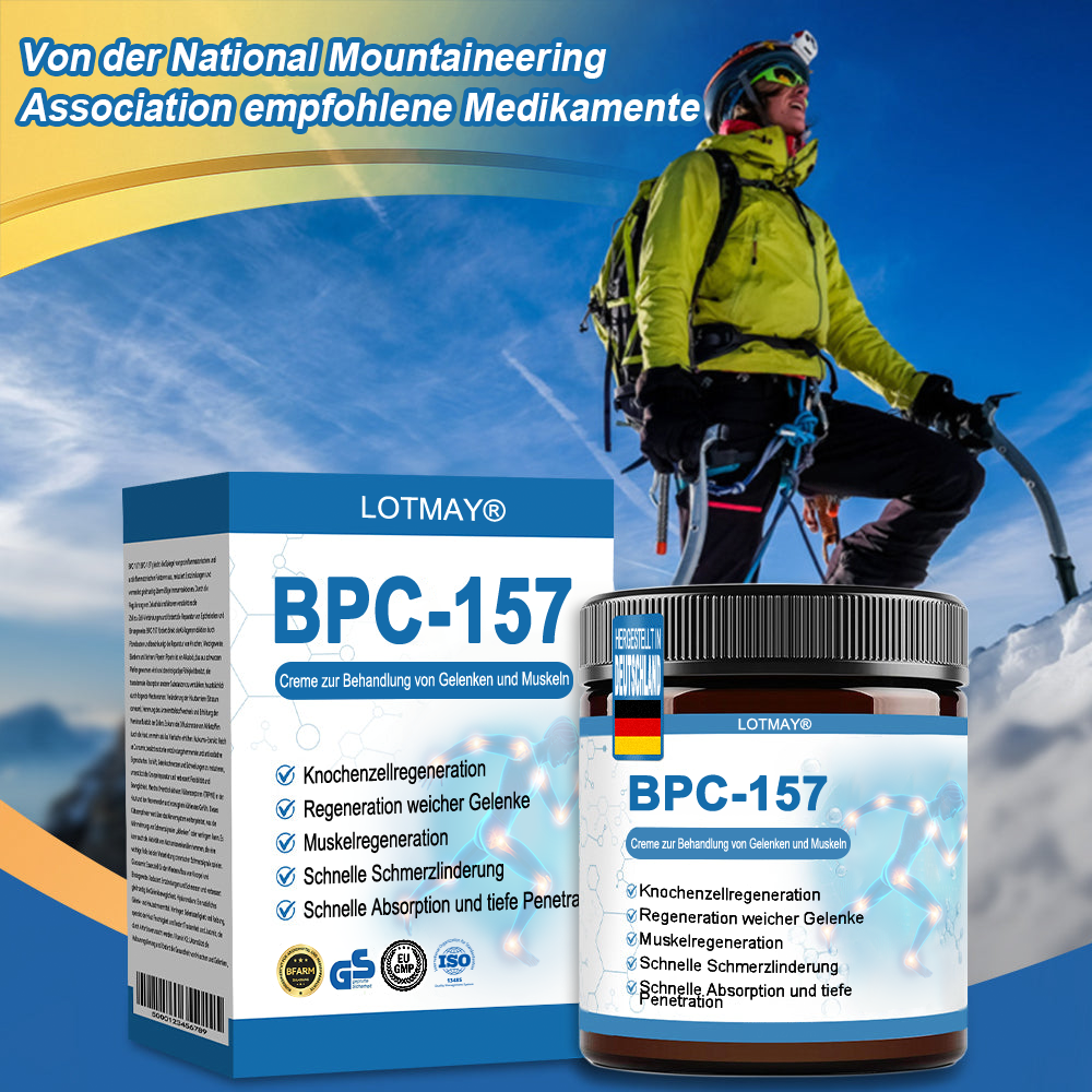 🇩🇪 LOTMAY® BPC-157 💙Creme zur Behandlung von Gelenken und Muskeln 🦴 Behandelt Arthritis, Neuropathie, Rheuma, Sportverletzungen & mehr 🌹