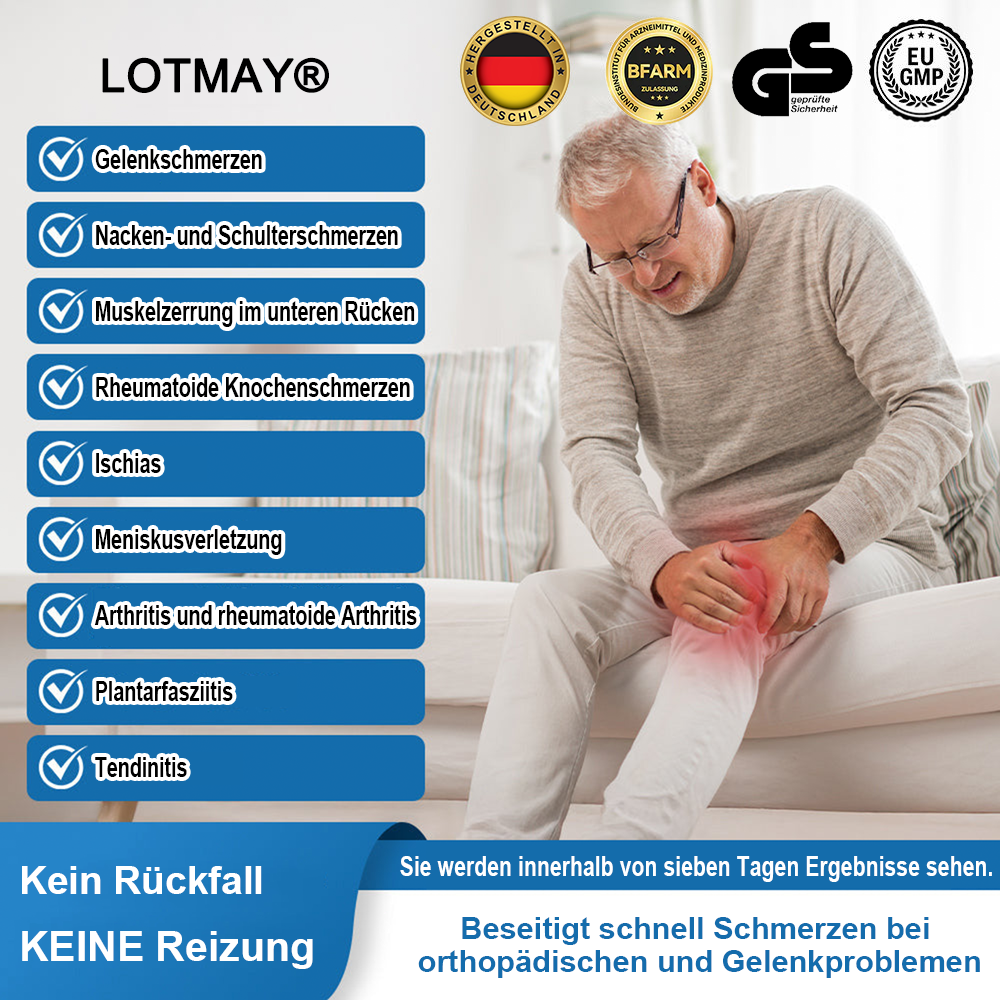 🇩🇪 LOTMAY® BPC-157 💙Creme zur Behandlung von Gelenken und Muskeln 🦴 Behandelt Arthritis, Neuropathie, Rheuma, Sportverletzungen & mehr 🌹