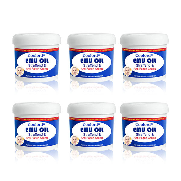 Coolord® Emu Öl Straffend & Anti-Falten Creme🔥Letzter Tag 80% Rabatt 👩 BfArM Zertifiziert – Klinisch Bewährte Festigung, Straffung & Beruhigende Reparatur 🌿