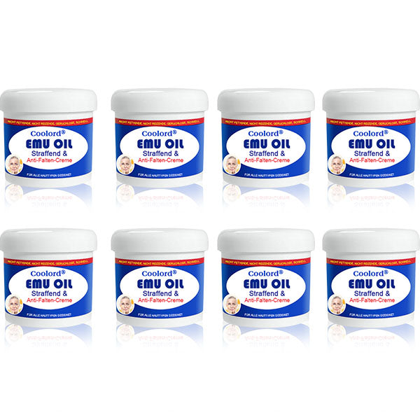 Coolord® Emu Öl Straffend & Anti-Falten Creme🔥Letzter Tag 80% Rabatt 👩 BfArM Zertifiziert – Klinisch Bewährte Festigung, Straffung & Beruhigende Reparatur 🌿