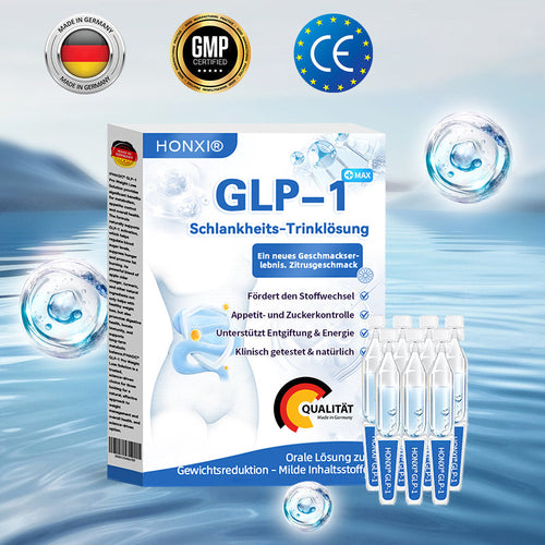 Honxi® GLP-1 Max Schlankheits-Trinklösung 🔥7 Tage sichtbare Wirkung, keine Nebenwirkungen, geeignet für alle Altersgruppen
