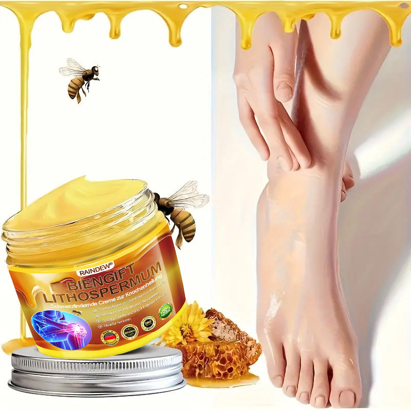 RAINDEW®🔥 BIENGIFT-LITHOSPERMUM Schmerzlindemde Creme zur Knochenheilung👑👑 (Speziell für ältere Erwachsene)