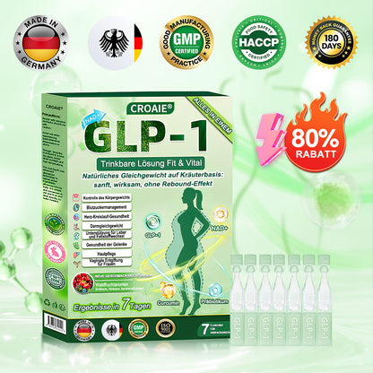 🇩🇪Online-Shop🍀Croaie® NAD+ GLP-1 Fit & Vital Oral Lösung (⚡1× täglich) ✅ Geeignet für Fettleibigkeit, Herz-Kreislauf-Gesundheit, Diabetes, Schlafapnoe, Darmgesundheit, Gelenkprobleme und weitere gesundheitliche Bedürfnisse