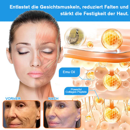 Coolord® Emu Öl Straffend & Anti-Falten Creme🔥Letzter Tag 80% Rabatt 👩 BfArM Zertifiziert – Klinisch Bewährte Festigung, Straffung & Beruhigende Reparatur 🌿