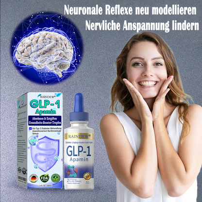 Raindew® GLP-1 Apamin Schlankheits- & Detox-Gesundheitstropfen 💎 (Lebensmitteltauglicher Fettverbrenner – Entwickelt von der Adipositas-Gesellschaft) 💎