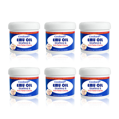 Coolord® Emu Öl Straffend & Anti-Falten Creme🔥Letzter Tag 80% Rabatt 👩 BfArM Zertifiziert – Klinisch Bewährte Festigung, Straffung & Beruhigende Reparatur 🌿